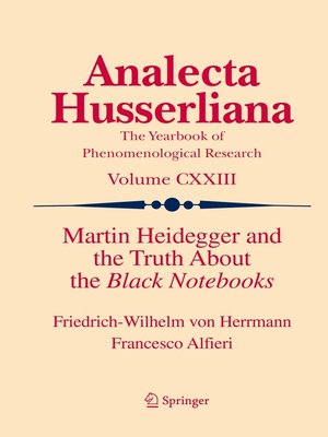 cover image of Martin Heidegger and the Truth About the Black Notebooks